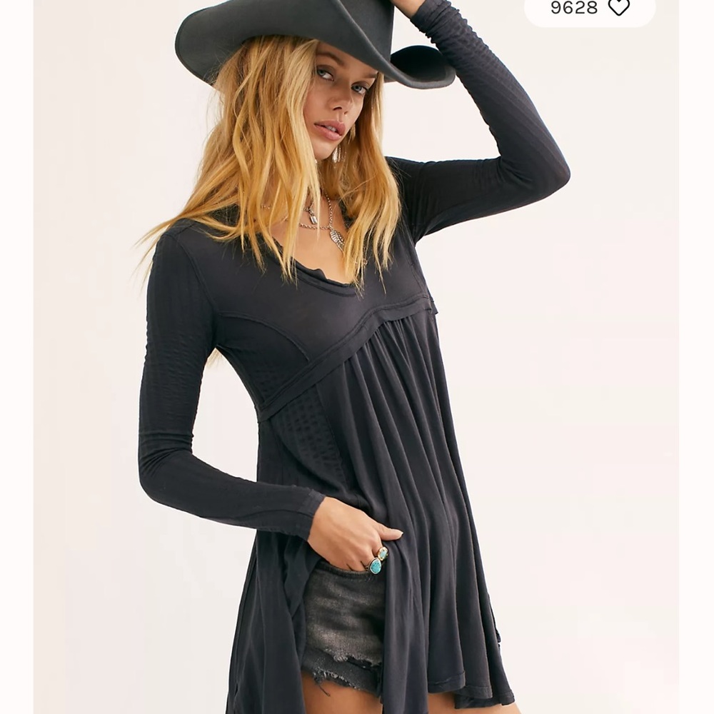Free People Birdie Henley - size small